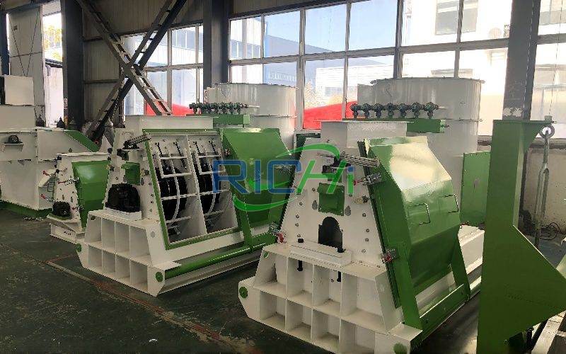 10-12T/H Cattle Feed Grinder Machine in Uzbekistan
