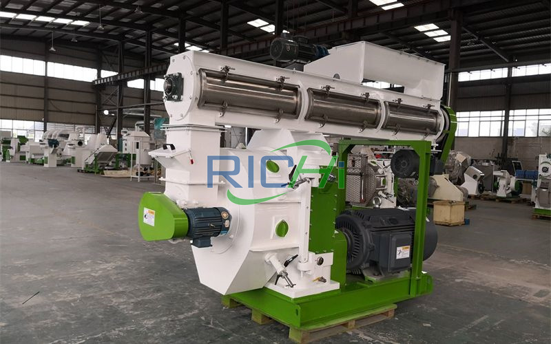 5-6T/H Chicken Feed Pellet Making Machine in Vietnam