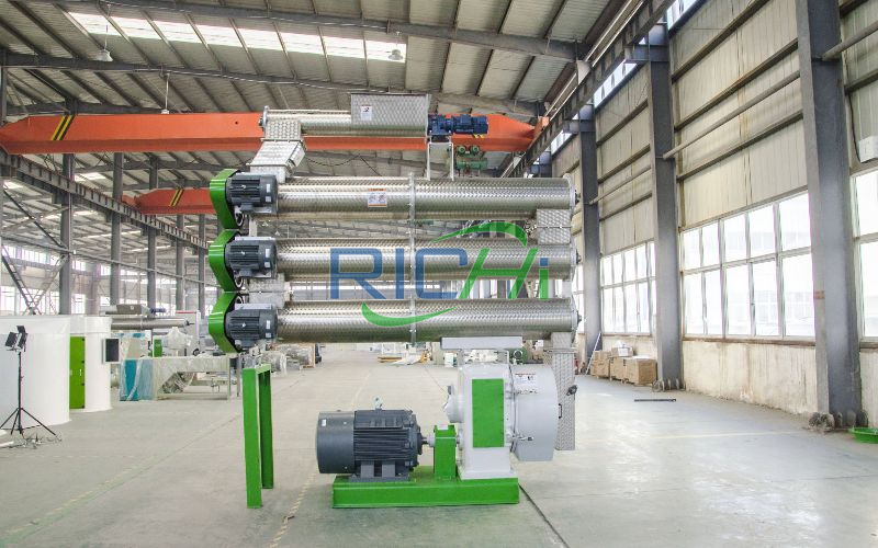 1T/H Shrimp Feed Pellet Machine in Indonesia