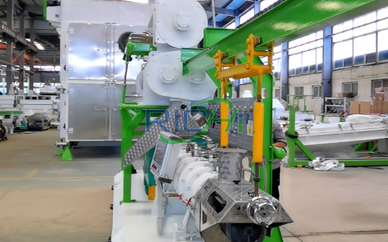 5T/H Tilapia Pellet Making Machine in Brazil