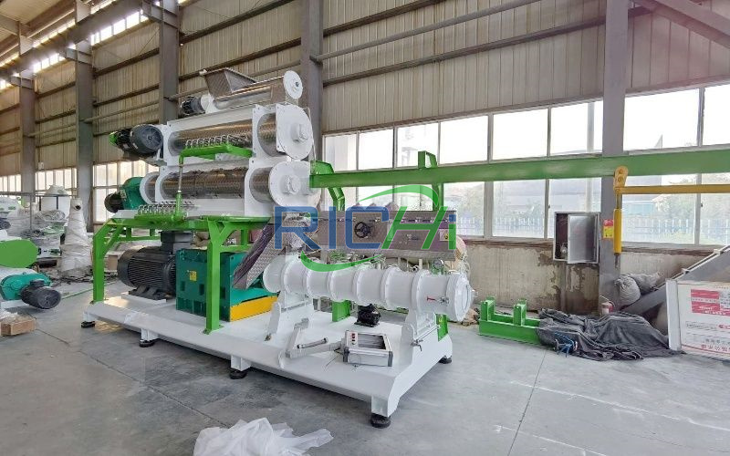 4T/H Trout Fish Feed Making Machine in France