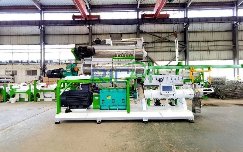 1T/H Floating Fish Feed Extruder Machine in Nigeria