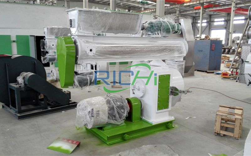 3-4T/H Chicken Feed Production Equipment in Yemen