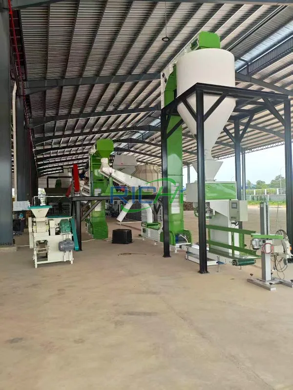 Palm waste pellet production line in Malaysia