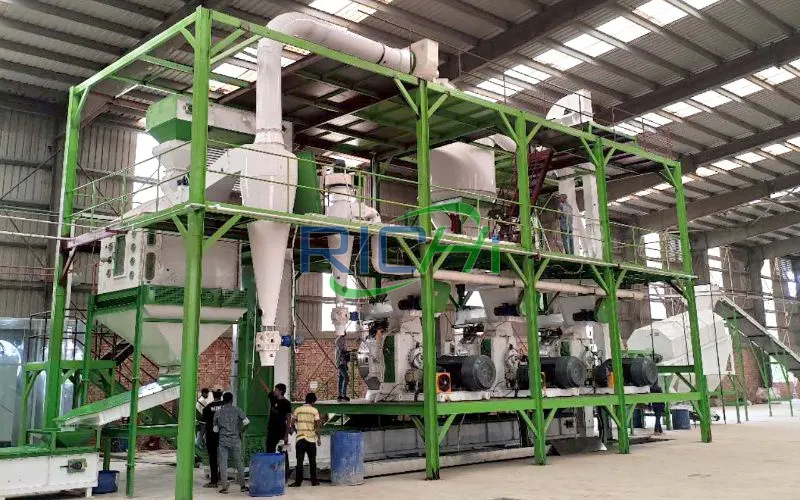 20–24 T/H Wood Pellet Production Line in Bangladesh
