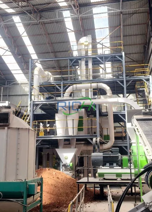 animal pellet mash feed production line in Zimbabwe