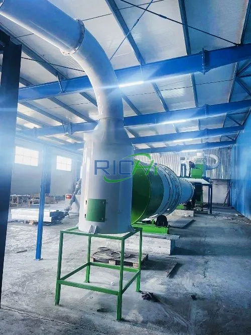 Wood Chip Pelleting Line in Romania