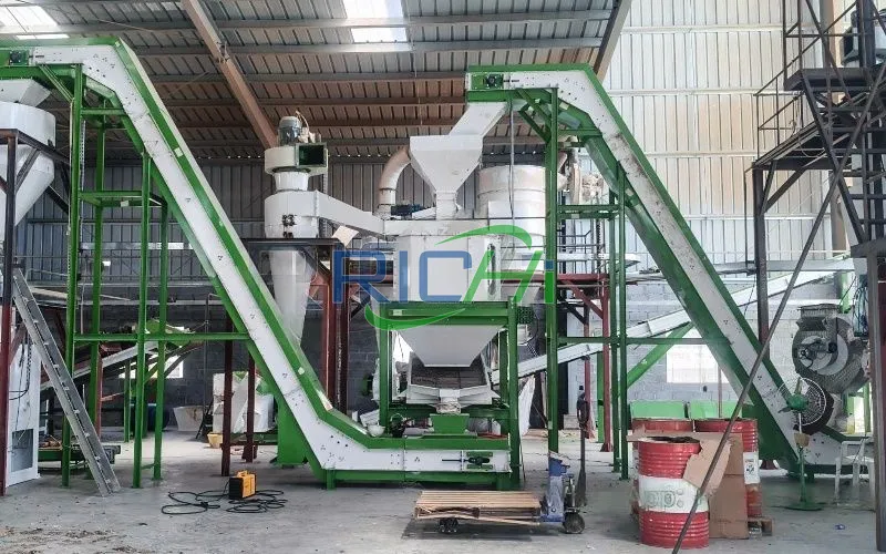 1.5–2T/H Oil Palm EFB Pellet Production Line in Malaysia