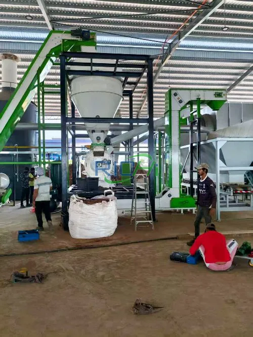 Palm oil pressing waste pellet plant in Malaysia