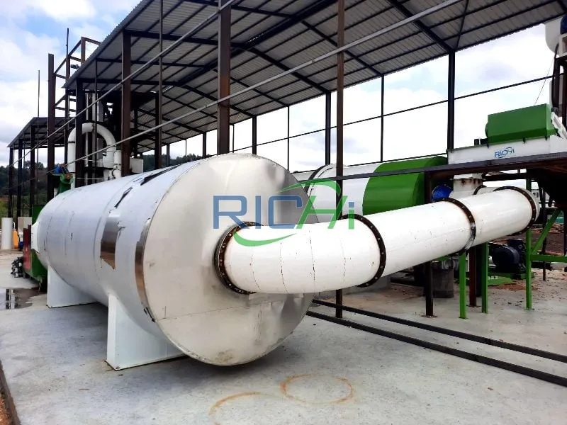 10TPH Wood Drying Equipment in South Africa