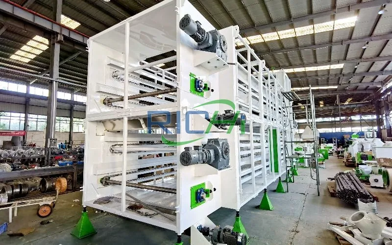 10-12T/D Belt Dryer Machine in Germany