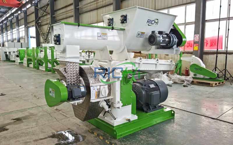 0.3–0.5 T/H Rice Husk Pellet Making Machine in Sri Lanka