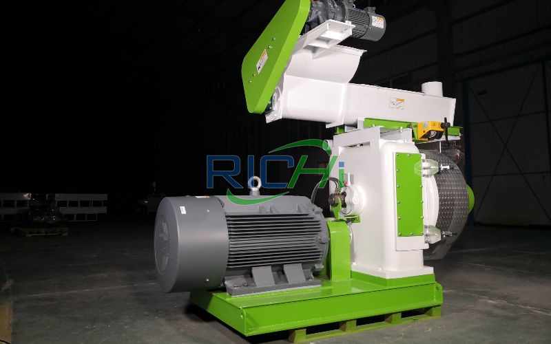 1.0–1.2 T/H Rice Husk Pellet Machine in Colombia