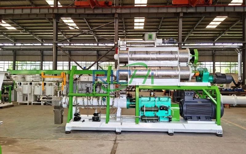 2T/H Aquarium Fish Feed Extruder in South Africa