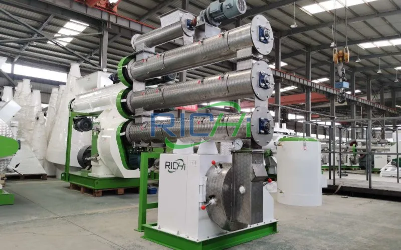 1.5–2.5T/H Shrimp Feed Pellet Making Machine in Turkey