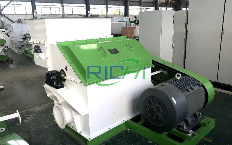 2.0-2.5T/H Hay Hammer Mill in Tunisia