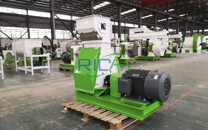 6-7T/H Animal Feed Crusher Machine for Sale Ethiopia