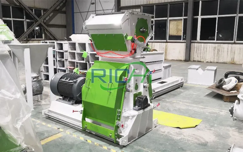 8–10 T/H Animal Feed Hammer Mill in Spain