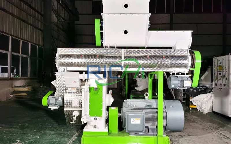 3-4T/H Cattle Feed Processing Equipment in Zambia