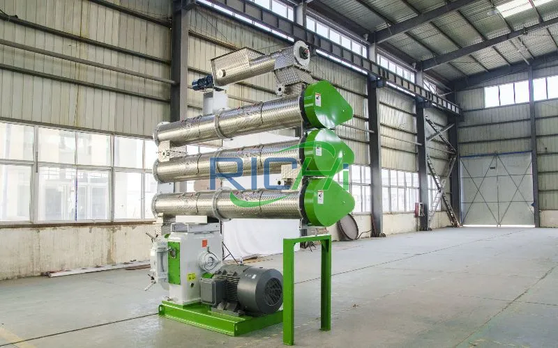 1T/H Shrimp Feed Pellet Mill in Thailand