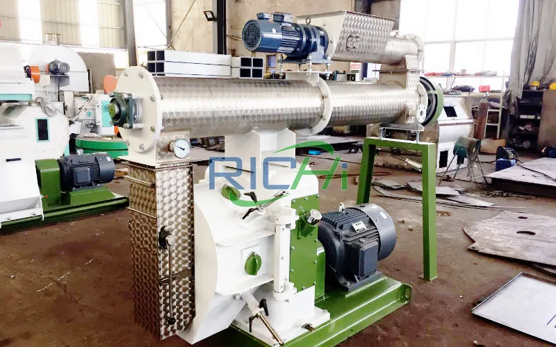 1.0–1.5 T/H Cattle Pellet Machine in Cambodia