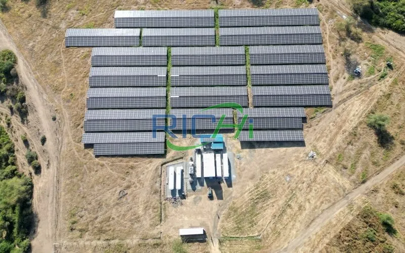 6T/H Modern Fresh Chicken Manure Fertilizer Factory in Uruguay