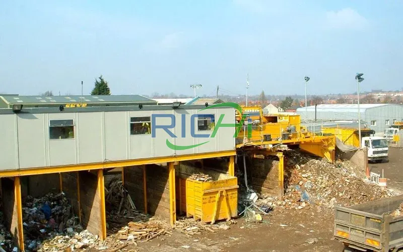 6T/H Waste Textiles Wood Paper RDF Pellet Factory in Türkiye