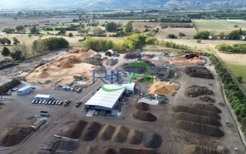 8T/H Livestock and Poultry Manure Fertilizer Production Line in Paraguay