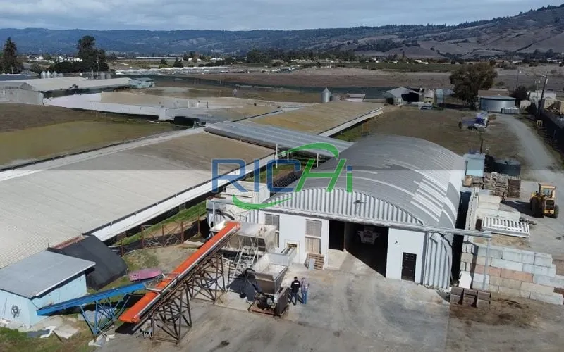 Organic Waste Fertilizer Production Line in Brazil
