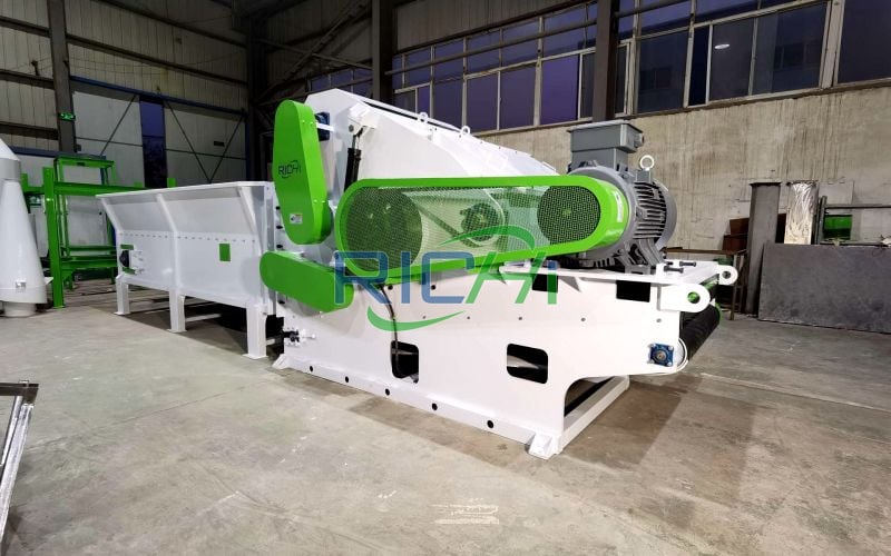 4T/H Construction Wood Crusher in Germany