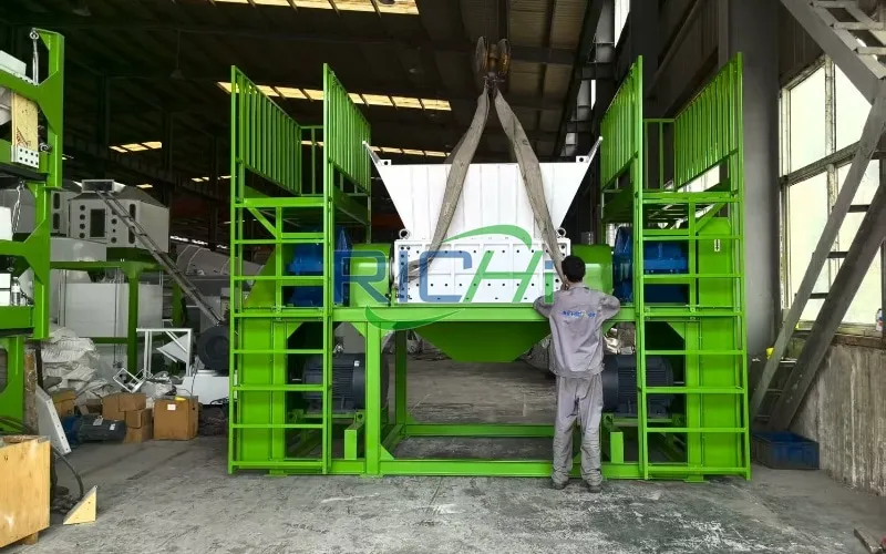 1.5–2 T/H Water Bottle Crusher Machine in Indonesia