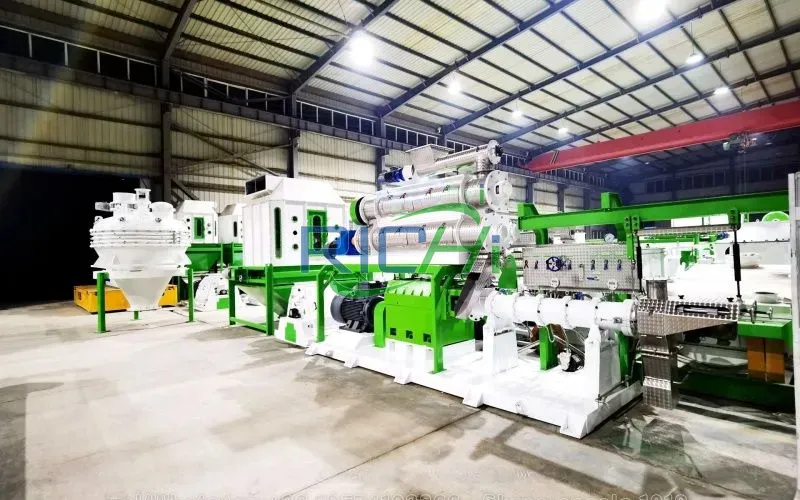 1.5–2.0 T/H Pet Food Extrusion Equipment in Mexico