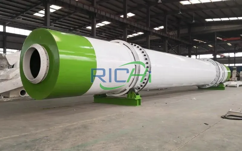 6-8T/H EFB Fiber Rotary Drum Dryer in Malaysia