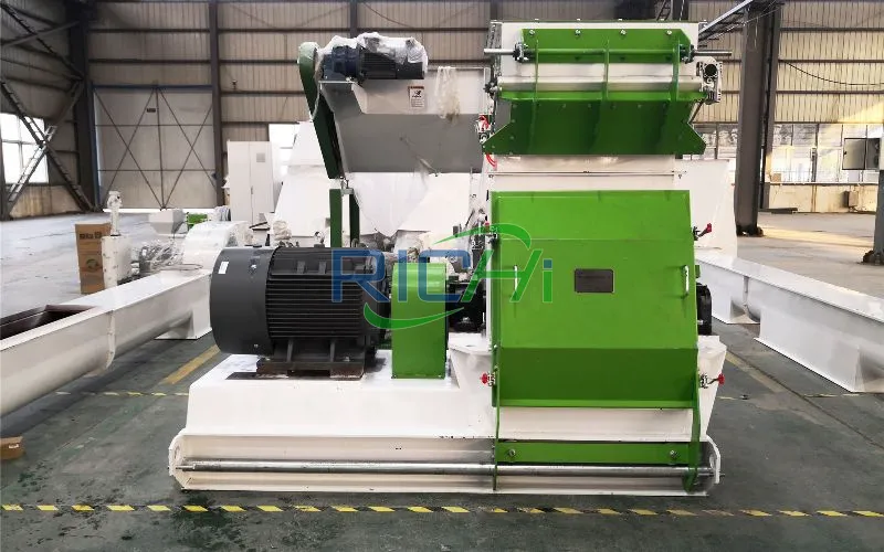 2–10 T/H Wood Hammer Mill in Romania