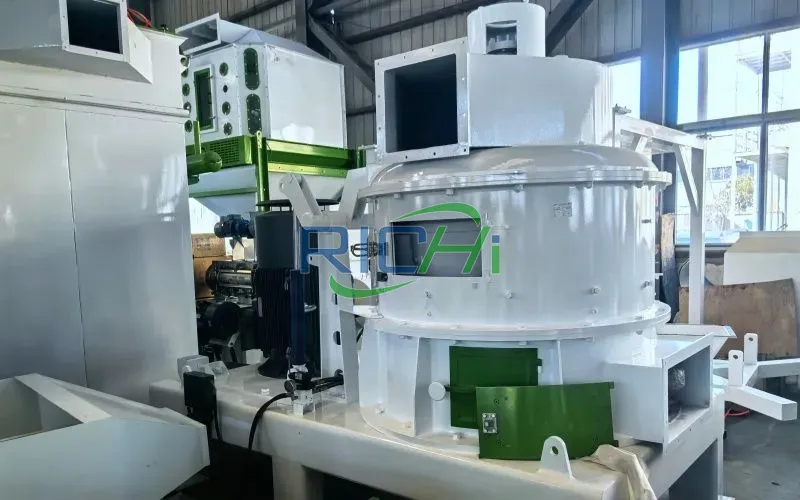 2-3T/H Pet Food Particle Size Reduction Grinder in Argentina