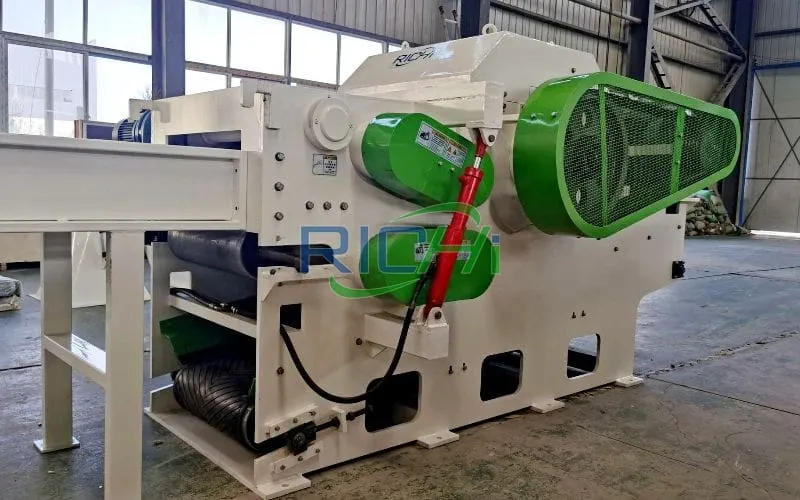6-8T/H Drum Wood Chipper for Sale Vietnam