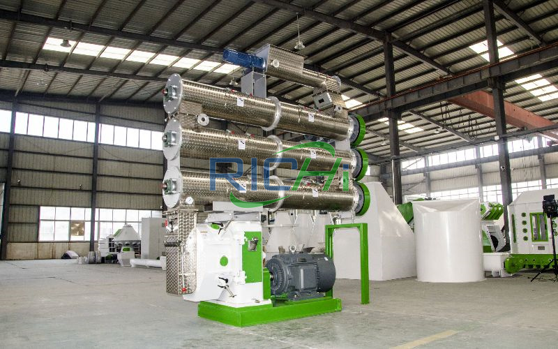 1T/H Shrimp Feed Pellet Machine in Venezuela