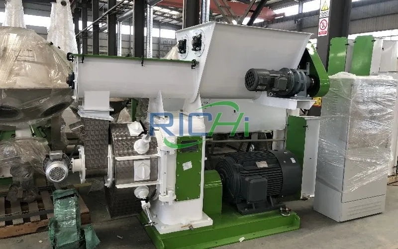0.3–0.5 T/H Peanut Shell Pellet Press in Vietnam