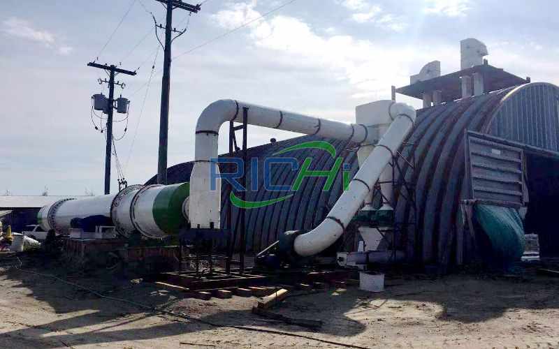 High Quality Wood Sawdust Dryer Machine in Turkey