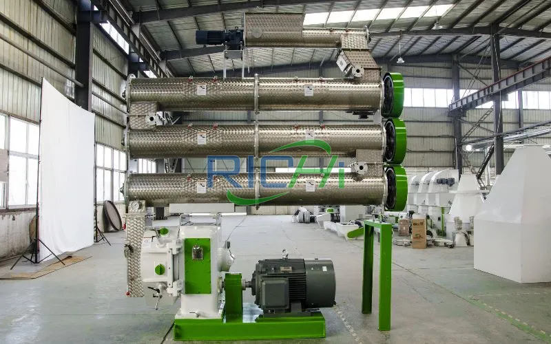 1-1.4T/H Shrimp Feed Pellet Mill in Tanzania