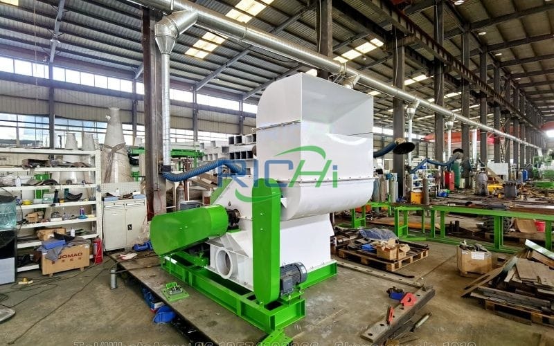 3-4T/H Alfalfa Hammer Mill in Mexico