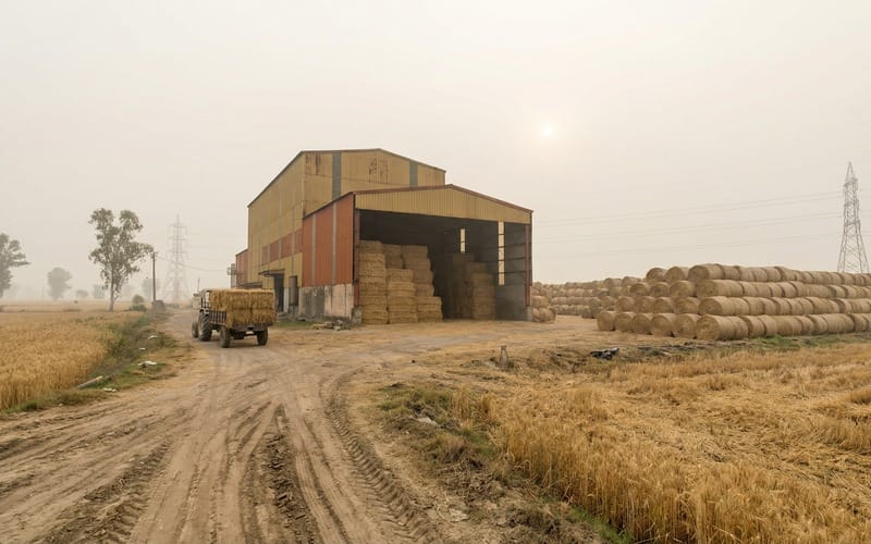 India Straw Pellet Production Line Starts Installation