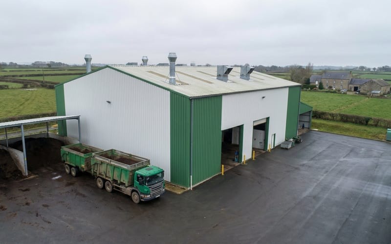 6T/H Pig Manure Poultry Litter Fertilizer Production Plant in France