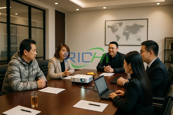 Taking Part in an Excellent Organic Fertilizer Project in Thailand