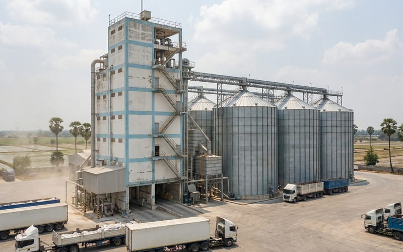 40-45T/H Animal Feed Mill Plant in Thailand