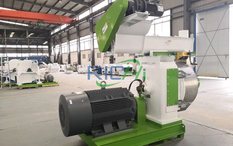 1T/H Peanut Hull Pelletizer in India