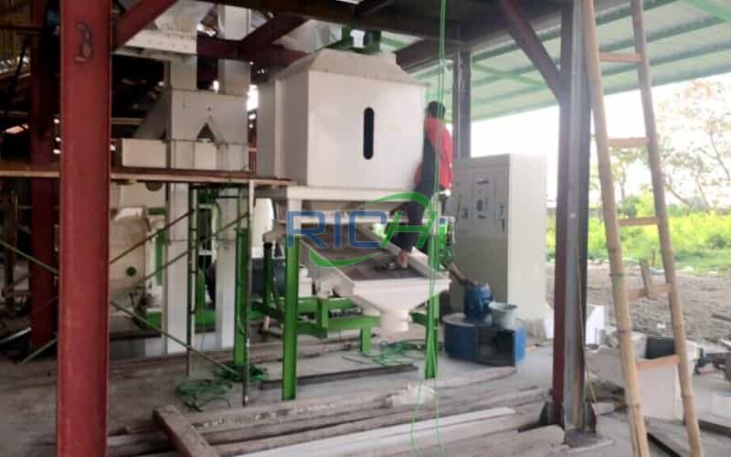 8-13T/H Wood Pellet Cooler in Philippines