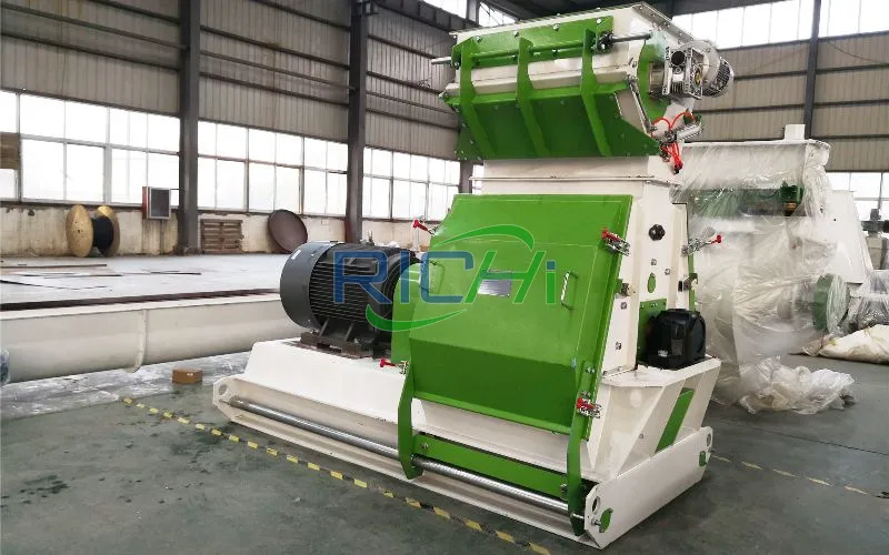 25–27T/H High Capacity Wood Hammer Mill Grinder in Philippines