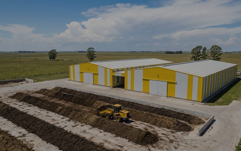 10T/H Pig Cow Chicken Litter Powder Fertilizer Production Line in Argentina