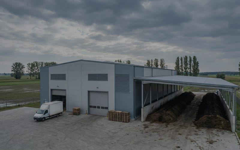 5–6 T/H Layer Chicken Manure Organic Powder Fertilizer Plant in Poland